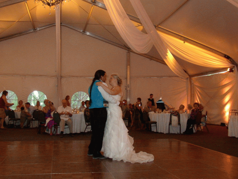 Rick’s “Roll” in our wedding