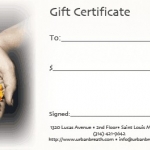 Gift Certificate