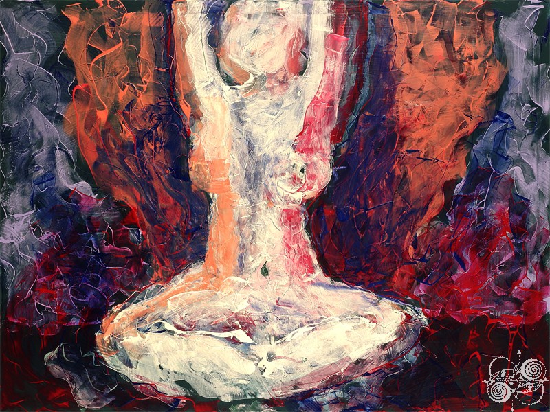 'Kundalini' Figurative detail by .carolinecblaker. 1144172037