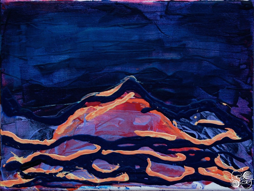 'Small Volcano 2' Landscape detail by .carolinecblaker. 1229401329