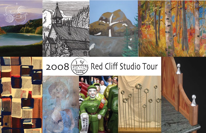 'Red Cliff Studio Tour' Early Graphic Design detail by .carolinecblaker. 1213670061